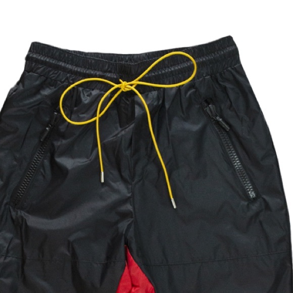 RHUDE nylon black and red joggers Size L - Picture 3 of 7